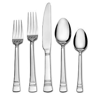 20pc Pfaltzgraff Stainless Flatware $18