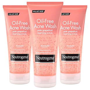 3pk Neutrogena Acne Wash $23