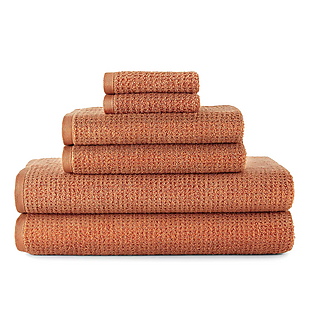 6pc Quick Dri Bath Towel Set $21
