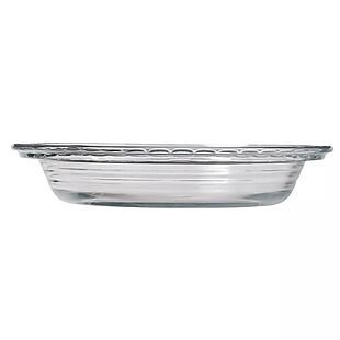 9.5" Deep Glass Pie Dish $5