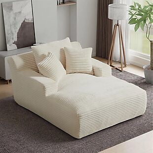 Upholstered Oversized Sleeper Sofa $264