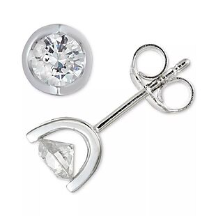 Tension-Set 1ct Diamond Studs $873