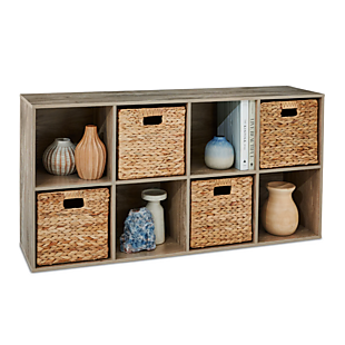 8-Cube Long Bookshelf $79