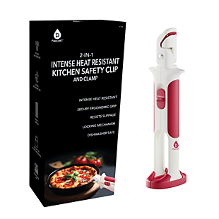 2-in-1 Kitchen Safety Clip and Clamp $14