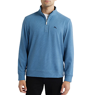 60% Off Tommy Bahama Half-Zip Pullover