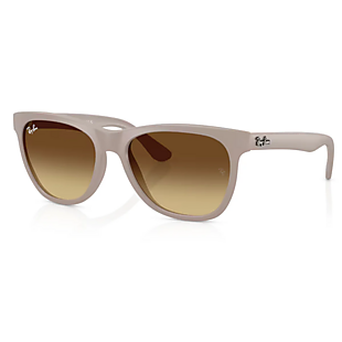 Ray-Ban Square Beige Sunglasses $55