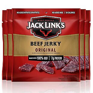 5 Bags of Jack Link's Jerky $6