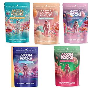 6pk Moon Rocks Freeze Dried Candies $8
