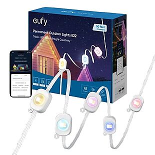 50% Off Eufy 50' Permanent Smart Lights