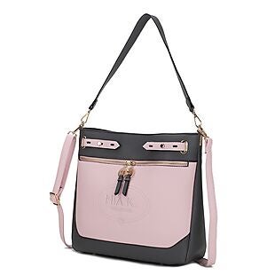 MKF Faux-Leather Shoulder Bag $32