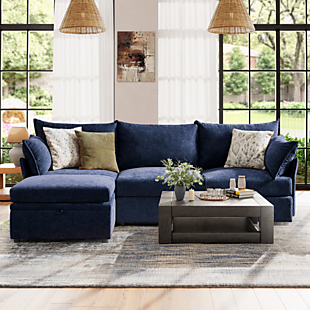 Sectional Sofa with Hidden Storage $770