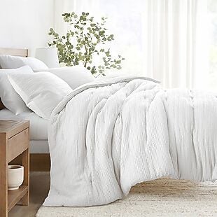 72% Off Textured Comforters + Free Ship