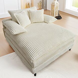 Oversized Reclining Sleeper Sofa $230