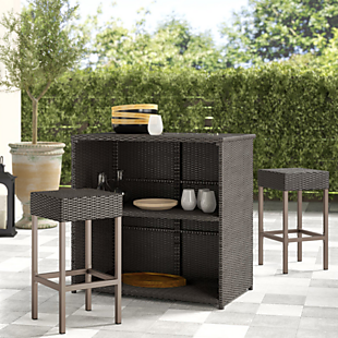50% Off 3pc Outdoor Bar Set