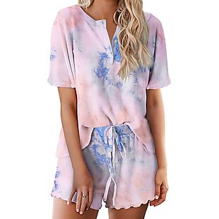Tie-Dye Pajama Sets under $15