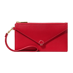 Kate Spade Leather Envelope Wristlet $44