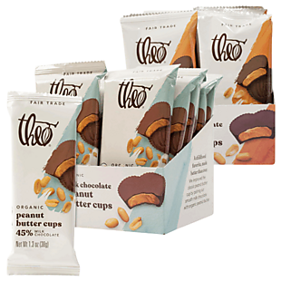 24pk Theo Organic Peanut Butter Cups $24
