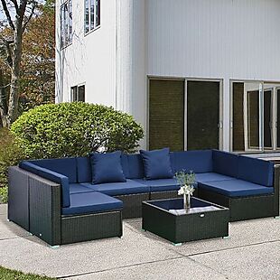 7pc Modular Sofa Patio Set $315 Shipped