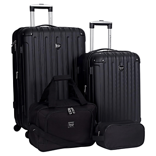 4pc Travelers Club Midtown Luggage $55
