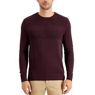 Men's 100% Cotton Sweater in $10