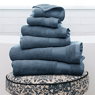 6pc Luxury Hotel-Like Bath Towel Set $45