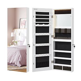 Mirrored Jewelry Armoire $76