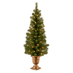 4' Pre-Lit Artificial Christmas Tree $25