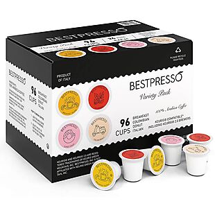 96pk Coffee Pods for Keurig $31