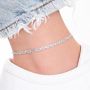 18K Gold-Filled Marina Link Anklet $11