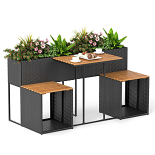 Raised Garden Patio Dining Set $145