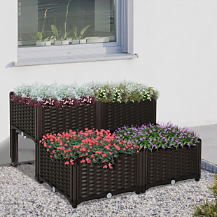 4pc Outdoor Planter Set $70 Shipped