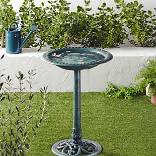 Weather-Resistant Bird Bath $26 Shipped