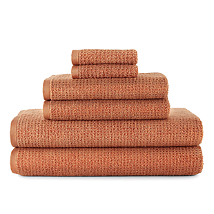 6pc Quick Dri Bath Towel Set $20