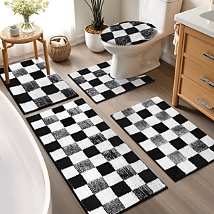 5pc Washable Bathroom Rugs $39