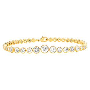 Anti-Tarnish CZ Tennis Bracelet $14