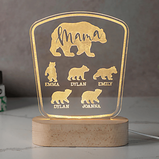Custom Mama Bear Night Light $20