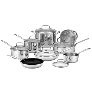14pc Cuisinart Cookware Set $150