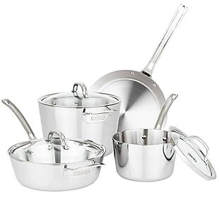 7pc Viking Stainless Cookware Set $315