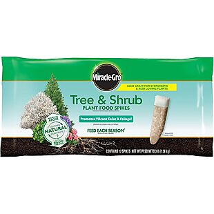 Miracle-Gro Tree & Shrub Food Spikes $12