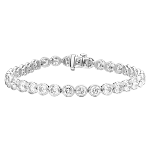 10K Moissanite Bracelet $130