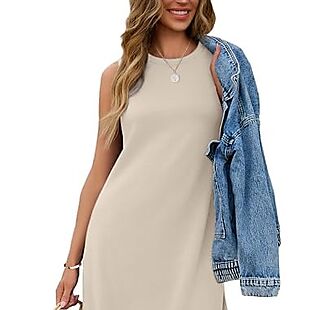 Casual Sleeveless Dress $15