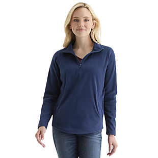 Fleece Quarter-Zip Pullover $8