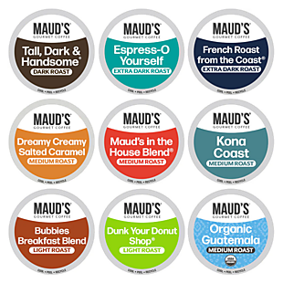 80ct Maud's Variety Pack Coffee Pods $28