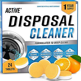 24pk Garbage Disposal Cleaner Tablets $14