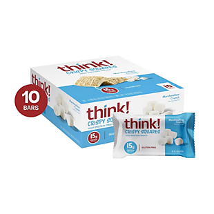 10ct Think! Marshmallow Crunch Squares $9