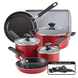 15pc Farberware Nonstick Cookware Set $52