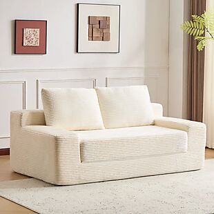 Oversized Convertible Sofa Loveseat $215