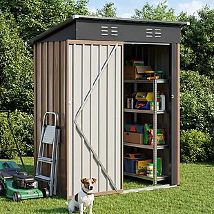 5' x 3' Metal Storage Shed $88