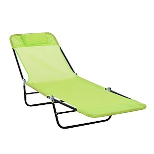Folding Chaise Lounge $38 + Free Ship