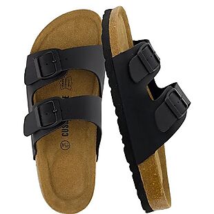 Cushionaire Cork Footbed Sandals $33